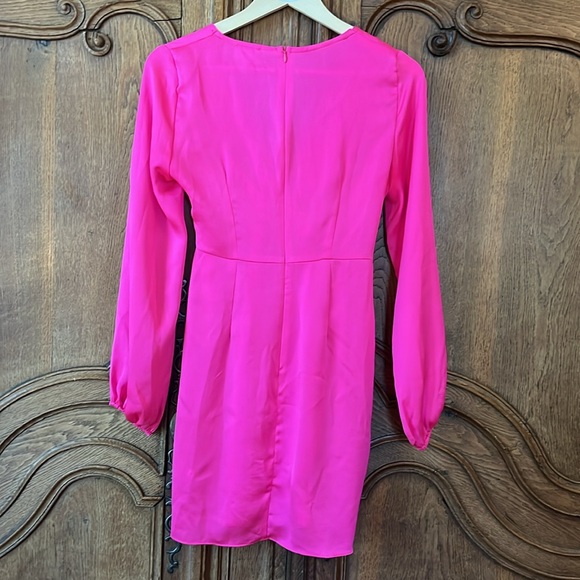 Dee Elly Hot Pink Dress - Picture 5 of 9